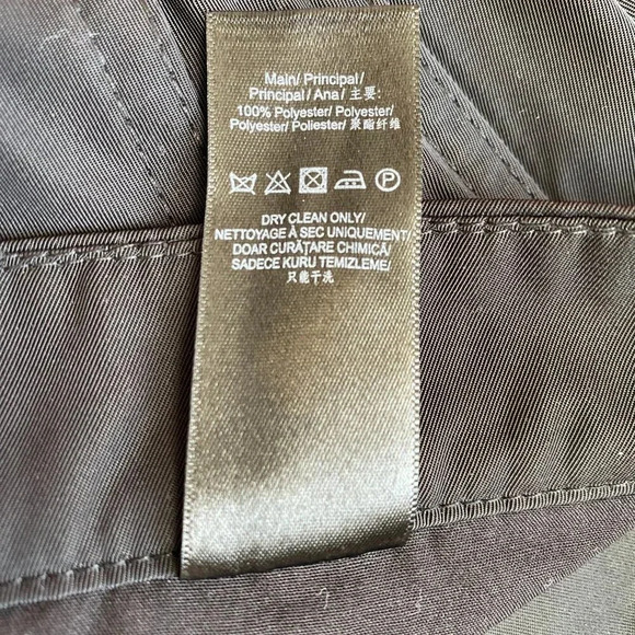 NWT Mennace Shop Flat Front Cargo Straight Leg Pants Men's Size 36 Black Utility - Picture 15 of 15